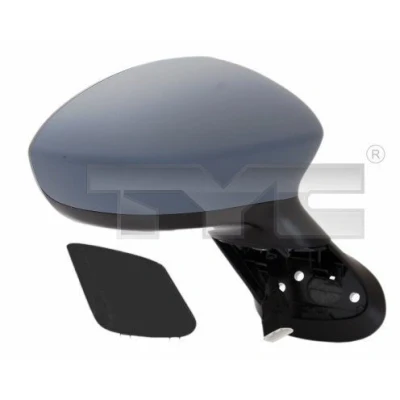 Imagen de Espejo retrovisor Tyc 309 0065 derecha imprimado para ajuste elect. espejo, convexo FIAT: Grande Punto Hatchback, Evo Linea