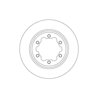 Imagen de TRW Disco de freno 325mm 30mm 6 145mm ventilado barnizado DF6774S Discos freno,