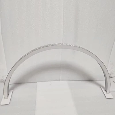 Imagen de OXFUZZ LáMpara De Escritorio UñAs Media Luna,LáMpara Belleza Luna Regulable Continua 30 W 3000‑6000k Brillo Ajustable Tres Colores,LáMpara Medio Anillo,White