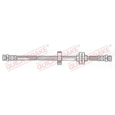 Imagen de QUICK BRAKE 22.918 Latiguillos de Freno 396 M10x1 RENAULT: LAGUNA 2, 2 Grandtour, ESPACE 4
