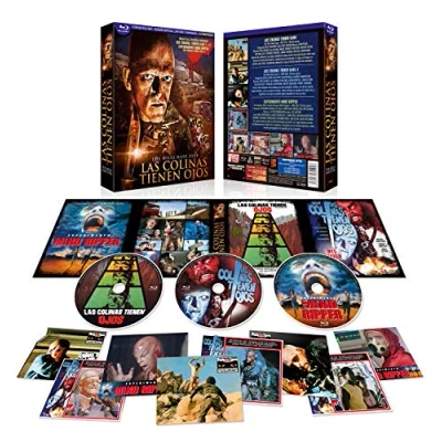 Imagen de Digipack Las Colinas Tienen Ojos 3 Peliculas Blu Rays con 8 Postales Edición Limitada y Numerada [Blu ray]