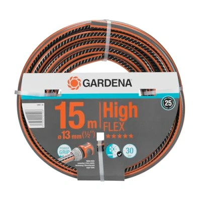 Imagen de Gardena HIGHFLEX Comf tubería desnuda 10 x 13 mm, Gris, Naranja, 15 m
