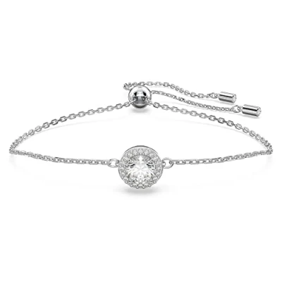 Imagen de Swarovski Pulsera Constella para Mujer, con Cristales Brillantes, en Baño Rodio, Colección de