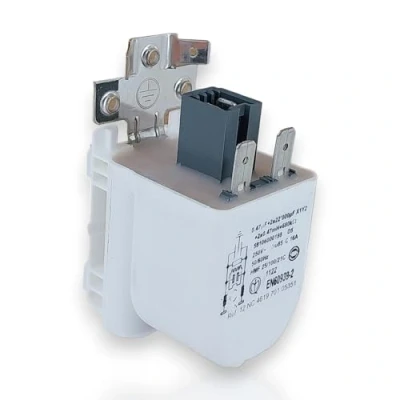 Imagen de DL pro filtro antiinterferencias para Whirlpool 481010807672 0,47µF, antiinterferencias, condensador lavadora, lavavajillas, secadora, etc.