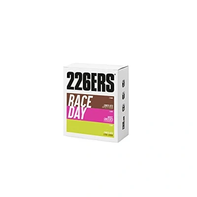 Imagen de 226ERS Endurance Fuel Bar Race Day Choco Bits Barritas Energéticas y de Resistencia con Multivitaminas, barras Veganas Sabores Limón, Fresa Café &amp; Cocoa 6 x 40gr