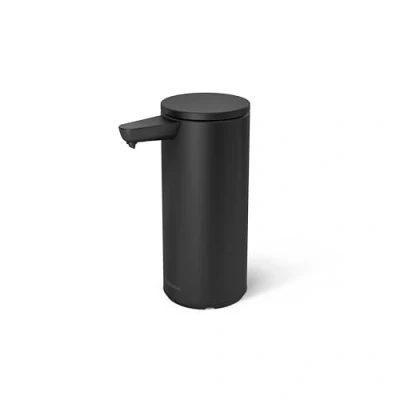 Imagen de simplehuman Bomba de Sensor, Acero Inoxidable Negro Mate, Recargable 266 ml (Modelo 2024)