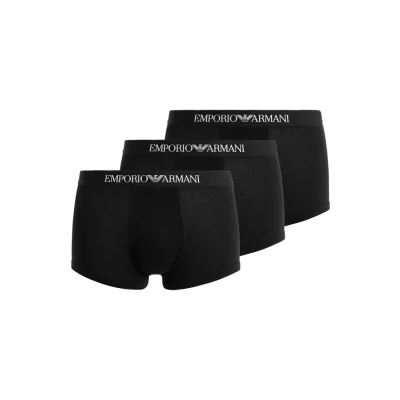 Imagen de Emporio Armani Trunk 3 PACK Culotte black, Hombre, Talla: Large, Black