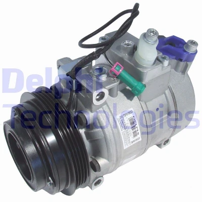 Imagen de DELPHI TSP0159333 compresor de Aire Acondicionado Denso 7SBU16C PAG 46 con aceite AUDI: A4 B6 Berlina, Allroad C5, Avant