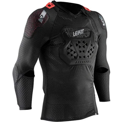 Imagen de Leatt Unisex Protektorenshirt Langarm Airflex Stealth, Schwarz, M, LE PRT 2007