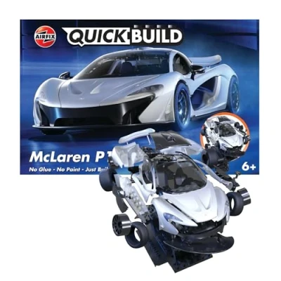 Imagen de Airfix QUICKBUILD McLaren P1, Kit de modelado, blanco