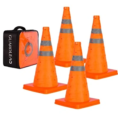 Imagen de Cono de Seguridad Plegable tráfico Pop Up estacionamiento Carretera (4, 45cm)