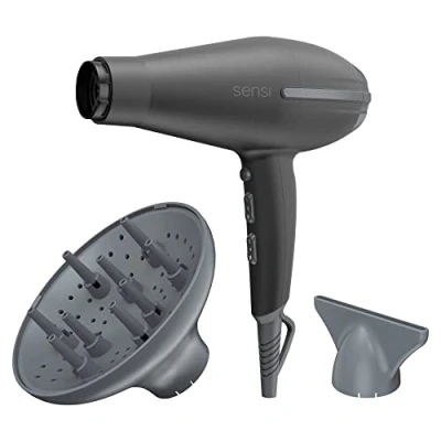 Imagen de GA.MA Italy Professional Gama Phon Tempo 5D Sensi 2200 W de potencia Negro, Innovadora teconología Ultra Ozone Ion Protect Máxima cuidado y protección del cabello 530 g