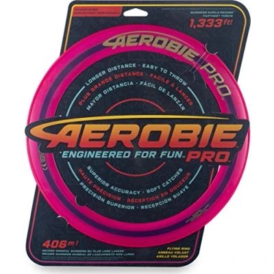 Imagen de Aerobie Pro Ring Outdoor Flying Disc, 35.6cm, Blue
