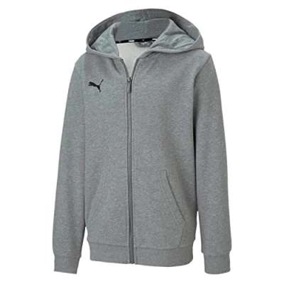 Imagen de Puma Teamgoal 23 Casuals Trainingsjacke Herren Sudadera con cremallera, Hombre, Talla: Small, Medium grey heather