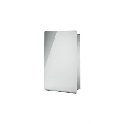 Imagen de Blomus Velio Armario para Llaves, Caja de, Soporte, de Cierre magnético, Acero Inoxidable, Blanco, 35.60 x 22.80 7.20 cm., 65370