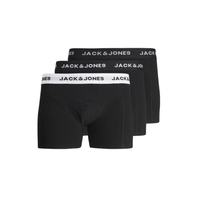 Imagen de Calzoncillos tipo bóxer Jack &amp; Jones Solid Trunk para hombre (paquete de 3) XL