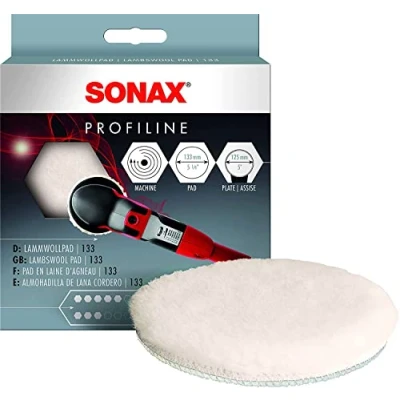 Imagen de SONAX Almohadilla de lana 133﻿ (1 unidad) para pulimentos abrasivos N. 04931410