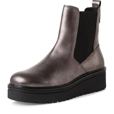 Imagen de MARCO TOZZI Mujer Chelsea 2 25807 43, Botas Estilo, Gris, 36 EU