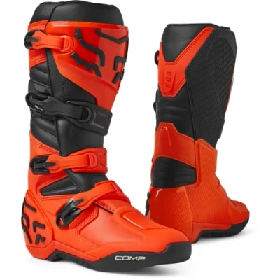 Imagen de FOX RACING Botas de Motocicleta Unisex Adulto, Naranja Fluo, 48 EU, neón., EU
