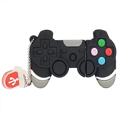Imagen de LEIZHAN Memoria USB 32GB,Pendrive 2.0 Flash Drive Impermeable Silicona Máquina de Juego Regalo para Niños,Estudiantes