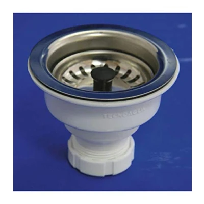 Imagen de WOLFPACK LINEA PROFESIONAL Valvula Fregadero T 73 115 1 1/2 Cesta Honda