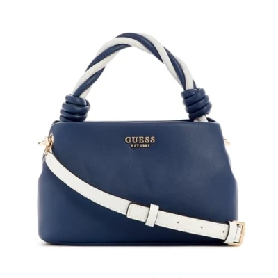 Imagen de Guess Cruise VIBE TOP Handle Xbody Bolso de mano, Mujer, Talla: One Size, Navy/white