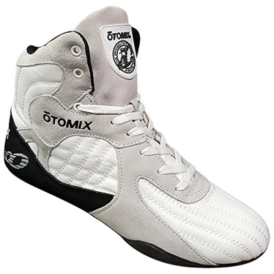 Imagen de Otomix Stingray Escape Bodybuilding Zapatillas de boxeo para hombre, Blanco (Blanco), 42 EU