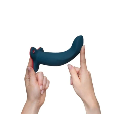 Imagen de Dildo Fun Factory Limba Flex L Azul marino 18 cm
