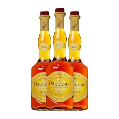 Imagen de Calvados Papidoux Fine 70 cl (Caja de 3 Botellas cl)