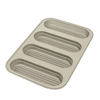 Imagen de Silikomart MINI BAGUETTE BREAD MOLDE DE SILICONA N.4 170X55 H20 MM