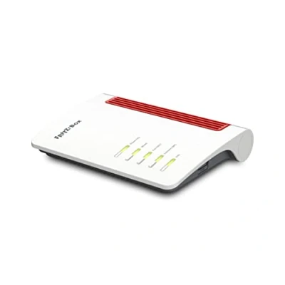 Imagen de Router AVM FRITZ!Box 7530 AX, 1800 Mbit/s, Wi Fi 6, USB para NAS, LAN Gigabit, Conexión analógica, Blanco
