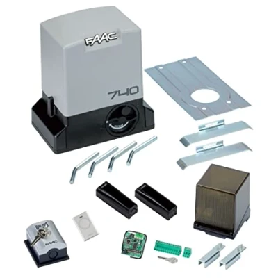 Imagen de FAAC Modelo Delta 2 Código 1056303445 Kit de automatización para puertas correderas, 230V, hasta 500 kg