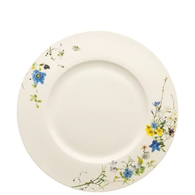 Imagen de Rosenthal Brillance Fleurs des Alpes Plato llano (28 cm), diseño de bandera