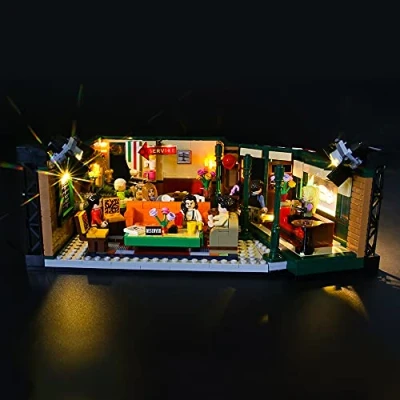 Imagen de GEAMENT Kit de Luces LED por Friends Central Perk Compatible con Lego Ideas 21319 (Juego Modelo no Incluido)