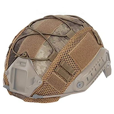 Imagen de ATAIRSOFT Táctico Airsoft Paintball Casco Militar de Caza Cubierta Tela Nylon para Cascos rápidos BJ/PJ/MH