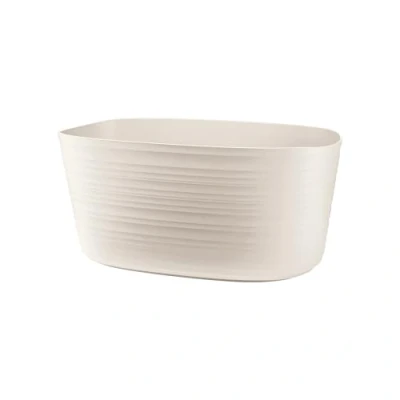 Imagen de Guzzini Tierra Portavaso múltiple Grande de plástico Reciclado Blanco Leche, 22,4 x 38,4 18 cm 10 l 196202156