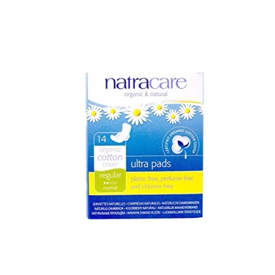 Imagen de Natracare Compresas Ultra Regular con Alas Producto Natural Ideal para Flujo Menstrual Poco Abundante Pieles Sensibles Absorbentes y Finas Aptas Veganos 14