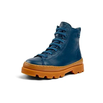 Imagen de Camper Brutus Botines con cordones para niños, Talla: 28, Dark blue Zapatos