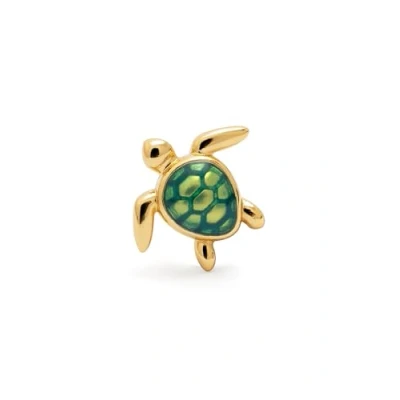 Imagen de Singularu Tortoise Pendiente individual goldcoloured, Mujer, Talla: One Size, Gold coloured