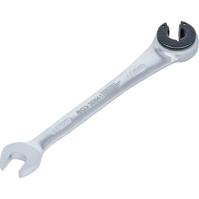 Imagen de BGS 30841 Llave combinada con carraca abierta 11 mm