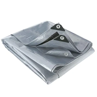 Imagen de WERKA PRO Lona Multifuncional Gris y Negra 200 g/m2 6 x m