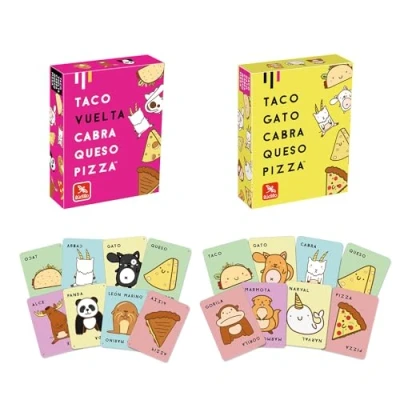 Imagen de Ludilo Taco Gato + Vuelta Juegos De Mesa Niños 8 Años O Más Infantiles Combinables Cartas Regalo Niño