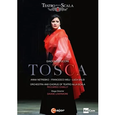 Imagen de Tosca [Teatro alla Scala, Dez. 2019, Anna Netrebko, Luca Salsi, Francesco Meli, Alfonso Antoniozzi] [Francia] [DVD]