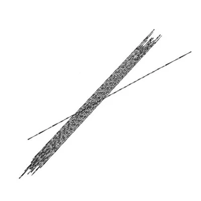 Imagen de pelo de sierra marqueteria, 12 hojas desplazamiento con dientes en espiral para Corte metal madera plástico Talla Opción tamaño 8(8#)