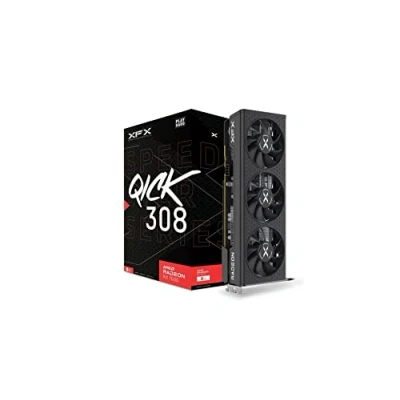Imagen de XFX Speedster QICK308 Radeon RX 7600 Tarjeta gráfica para Juegos con 8 GB GDDR6 HDMI 3xDP, AMD RDNA™ 3(RX 76PQICKBY)
