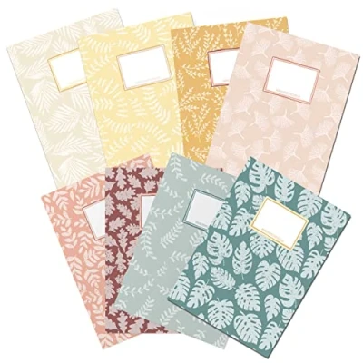 Imagen de Papierdrachen 8 sobres de papel alta calidad para niños, DIN A4, diseño Scribble, protector ideal la escuela, 250 g/m², juego número 6