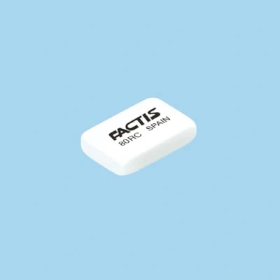 Imagen de Caja 60 gomas de borrar rectangulares 80RC FACTIS®