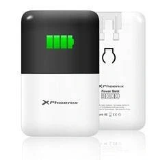 Imagen de Power Bank +cargador, Phoenix 3000 Ma Ipad / Iphone Tablet Moviles Smartphones Mp4 Gps Cualquier Dispositivo Cargale Con Usb Micro Mini Apple
