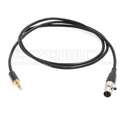 Imagen de SZMRCC 3.5mm 1/8&#039;&#039; TRS a TA3F 3 Pin Mini XLR Cable de Audio para AKG Auriculares Micrófono