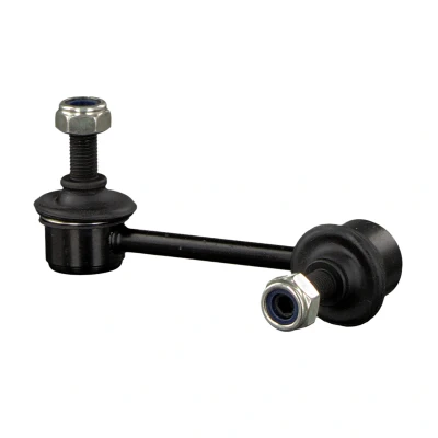 Imagen de FEBI BILSTEIN 42392 Bieleta de suspensión Eje delantero, derecha 105 M10 x 1,25 con tuerca autofijadora Acero negro MAZDA: MX 5 3, RX 8